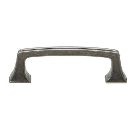 Gliderite Hardware 3 in. Center to Center Classic Base Pull Cabinet Hardware Handle - 87380-WN 87380-WN-1